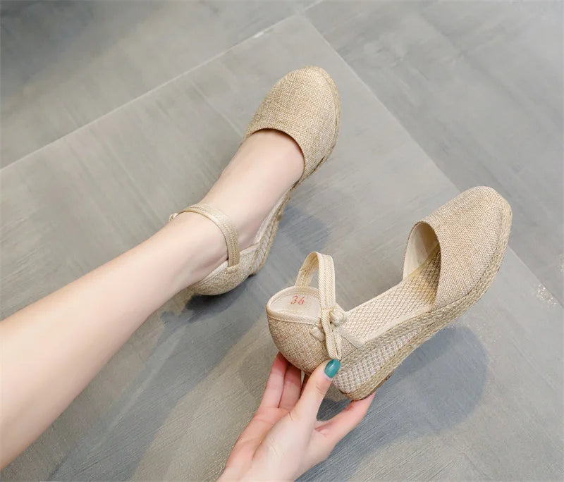 Woman Sandals Summer 2023 New In Ladies Comfort Casual Shoes Party Sandals Footwear Zapatillas Mujer Verano