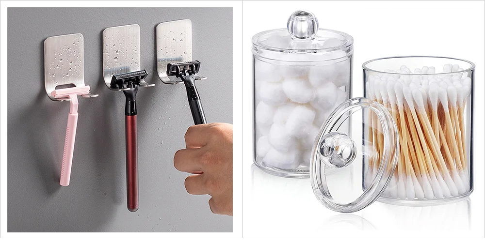 Makeup Organizer Box Cosmetic Storage Box for Bathroom Office Desktop for Brush Lotion Lipstick Nail Polish Container