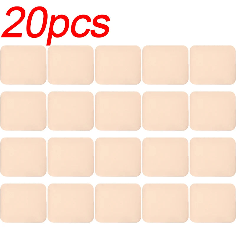 20pcs Soft Thick Powder Puff Powder Liquid Cosmetics Puff Makeup Puffs Wet Dry Use Concealer Foundation Sponge Cushions Tool