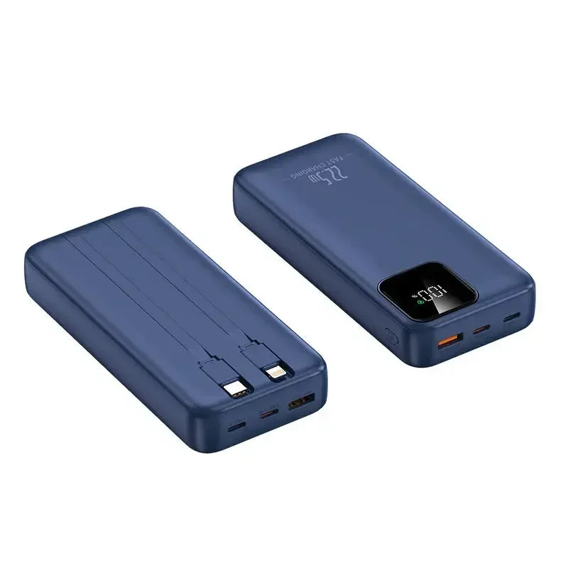 20000mAh Power Bank External Battery 22.5W Fast Charging Portable Charger for IPhone Xiaomi Huawei Poco Powerbank 2025 New
