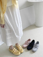 Flats Women's Sports Shoes Fashion Sneakers Casual Shallow Loafers Shoes Walking Ballet Shoes Trend Cozy Zapatillas De Mujer