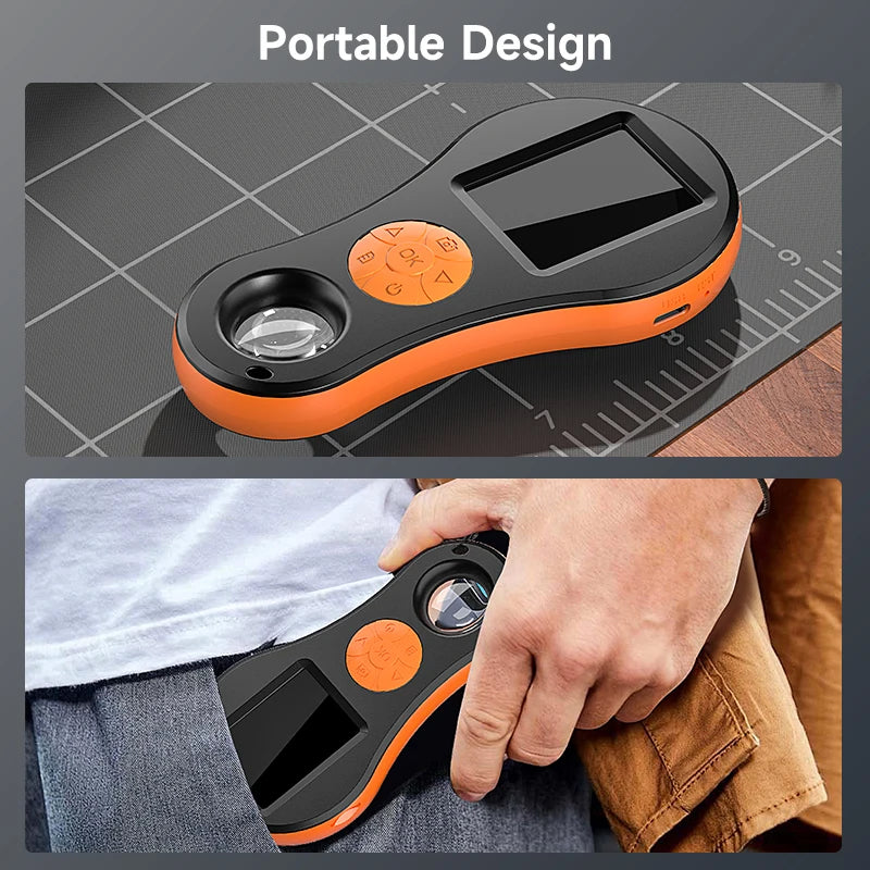 2.0'' IPS Digital Magnifier HD 1080P 500X Portable Microscope Handheld Mignifying Glass for Electronics Repair Check Jewelry