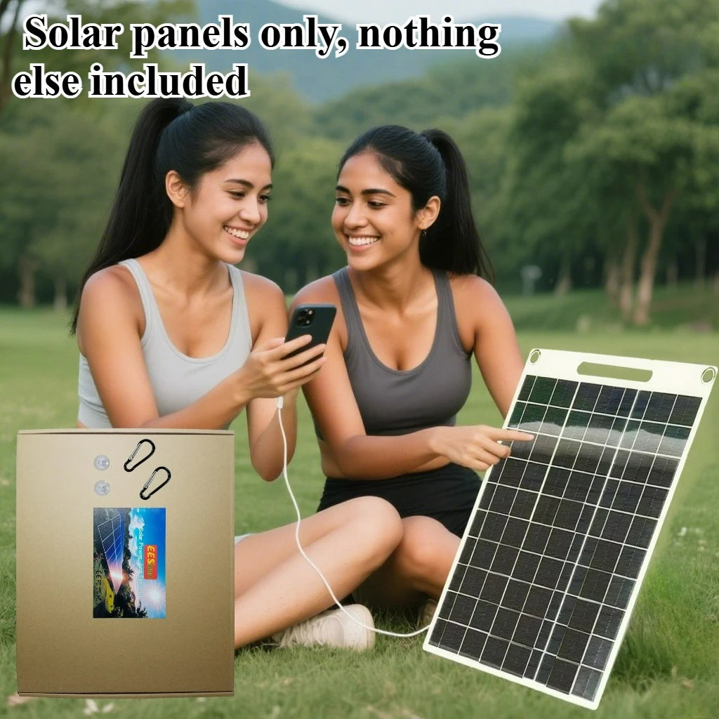 Fast Charging Solar Power Bank 30W-40W Waterproof Portable with Dual USB for Outdoor Camping Emergency  Photovoltaik - EESBAO