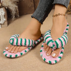 Slippers Winter Shoes for Woman Home Slippers New Fashion Slippers Shoes Flat Heel Flip Flops Plus Size 42 43