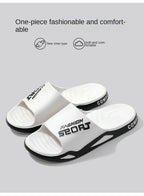 Slippers for men can be worn externally in summer. Trendy bathroom, bathroom, non-skid home, indoor, and home sandals for men