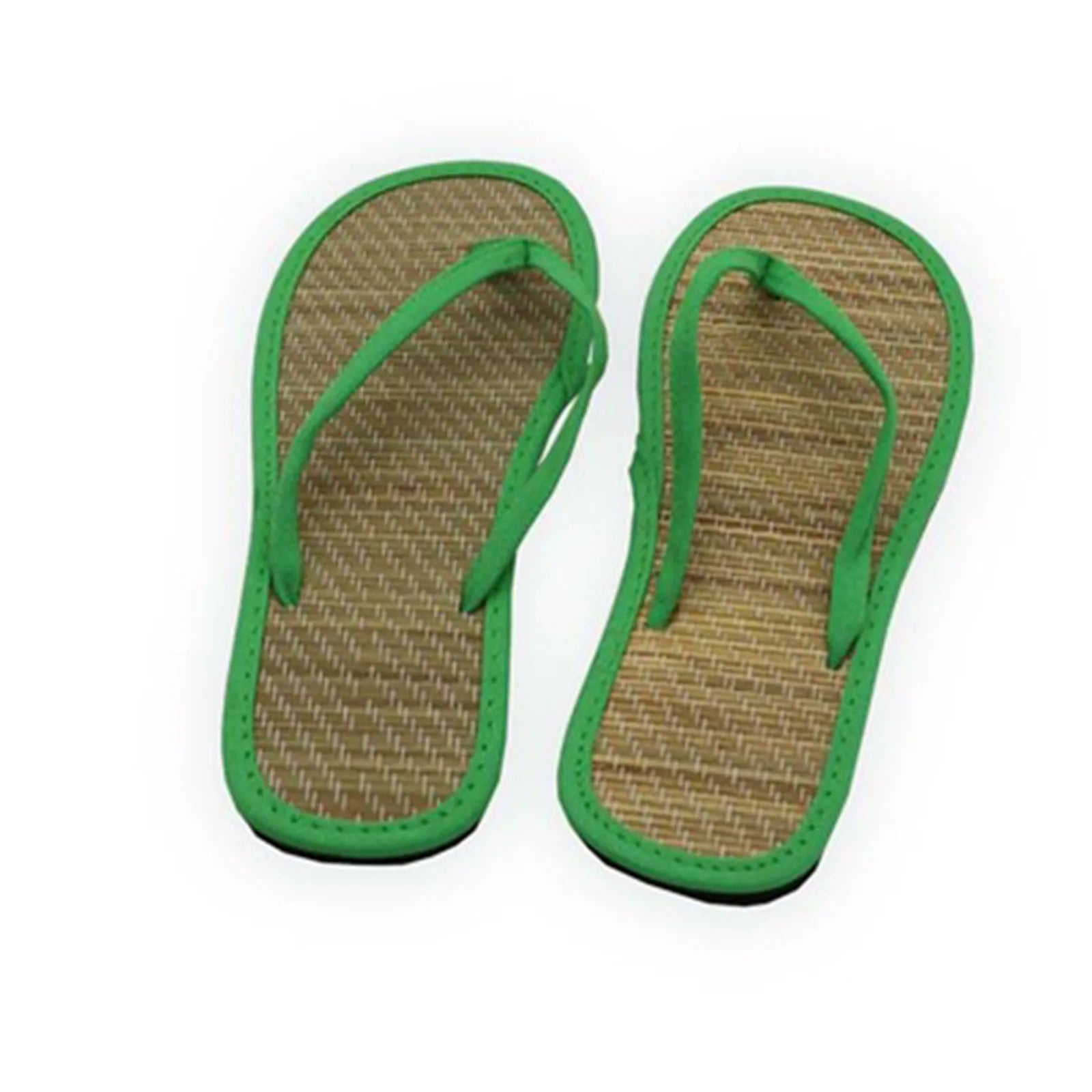 Women Flat Flip-flops Slippers Comfortable Non-slip Sandals Bamboo Rattan Flip Flop Home Bathroom Fashion Slippers Zapatos 2022
