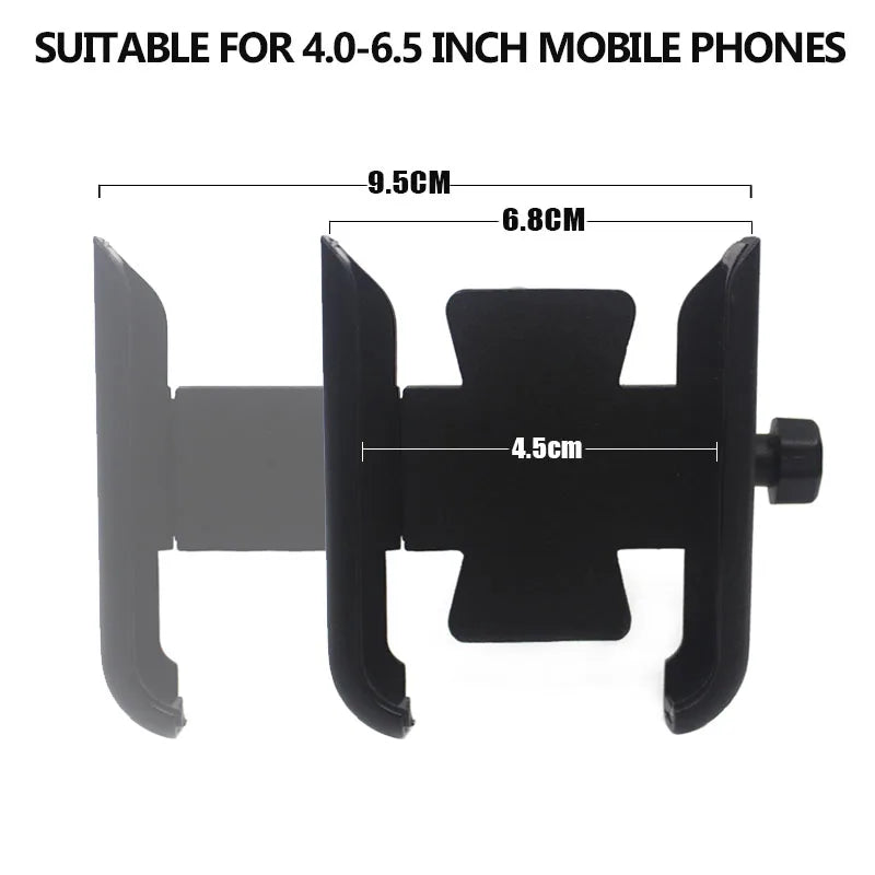 Motorcycle Phone Holder Accessories FIT For XMAX300 XMAX400  X-MAX 125/250/300/400 High Quality  Aluminum Mobile Stand Holder
