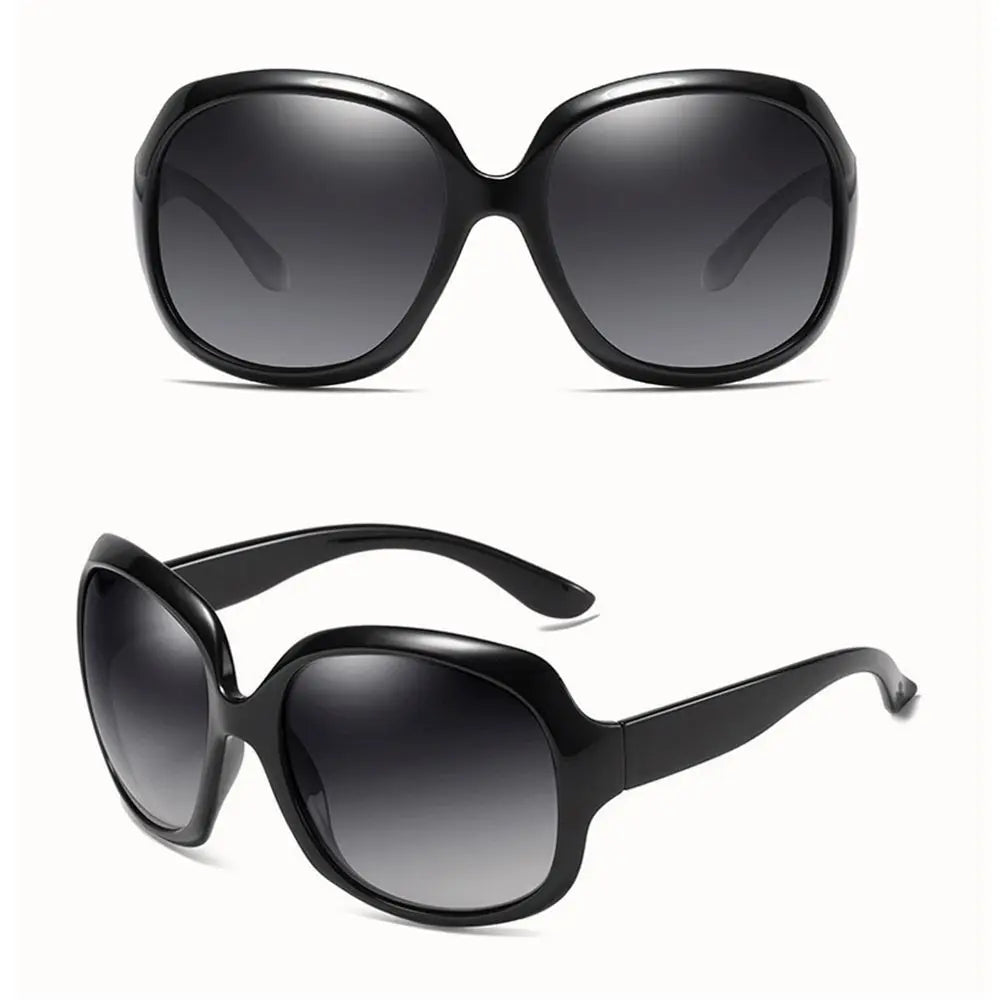 Sunglasses for Women Men Classic Retro Vintage Oversized Eyewear Fashion Shades Round Faced Driving Glasses