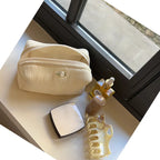 Fashion Makeup Case Elegant Sweet Floral Cosmetic Lipstick Bag Portable Large Capacity Travel Organizer Cosmetic Toiletry Pouch