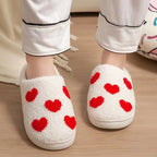 Women's Slippers, New Winter Design, Caring Warmth, Thick Plush Home Anti-Slip Slippers