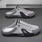 Summer Men's Half Slippers Trendy New Casual Shoe Light Walking Flats for Men Non Slip Sneaker Hot Sale Man Shoes Zapatos Hombre