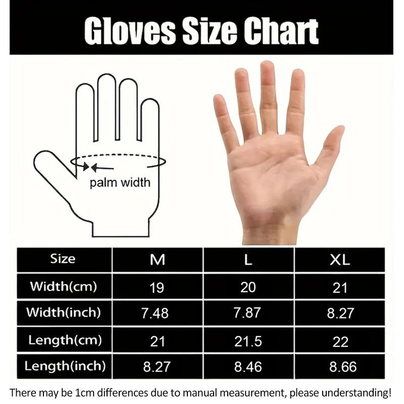 Winter Touch Screen Warm Gloves, Multi-layer Fabric with Fleece and Thickened Design, for Winter Outdoor Activities