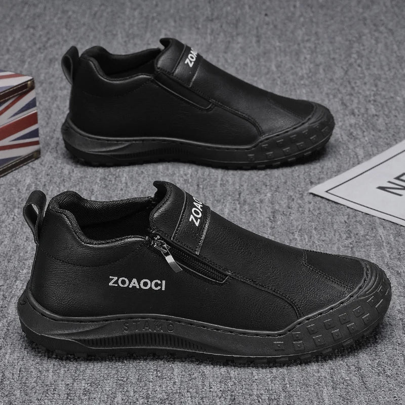 Men's shoes summer new casual sports shoes comfortable wear-resistant flat cargo anti-pressure foot shoes breathable work shoes