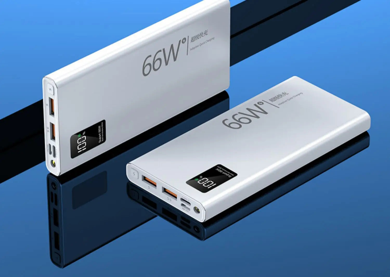 FERISING 20000mAh 66W Super Fast Charging Power Bank  High Capacity Bidirectional Fast Charging Portable