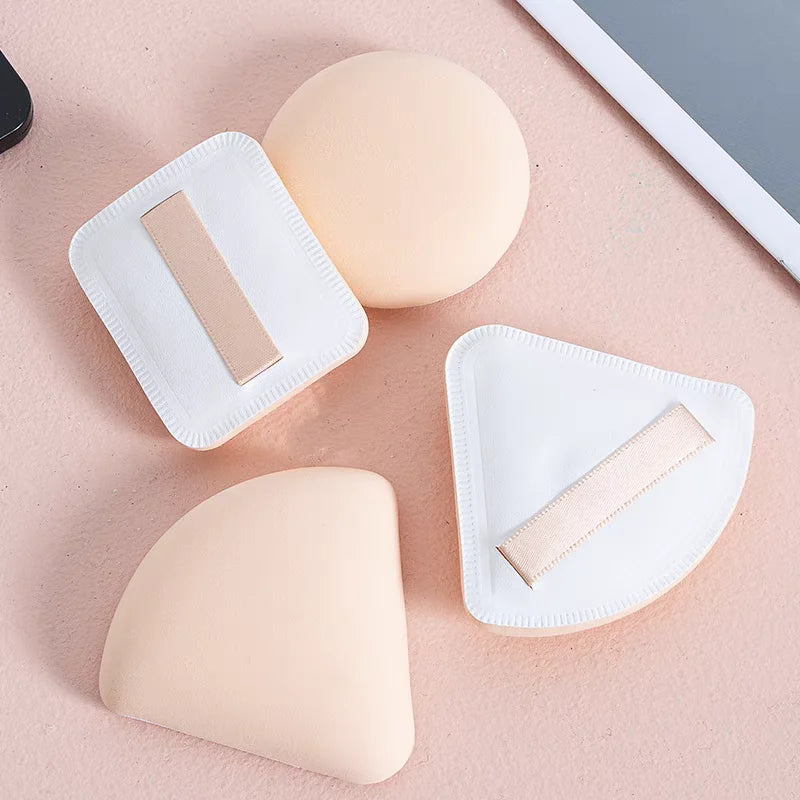 20pcs Soft Thick Powder Puff Powder Liquid Cosmetics Puff Makeup Puffs Wet Dry Use Concealer Foundation Sponge Cushions Tool