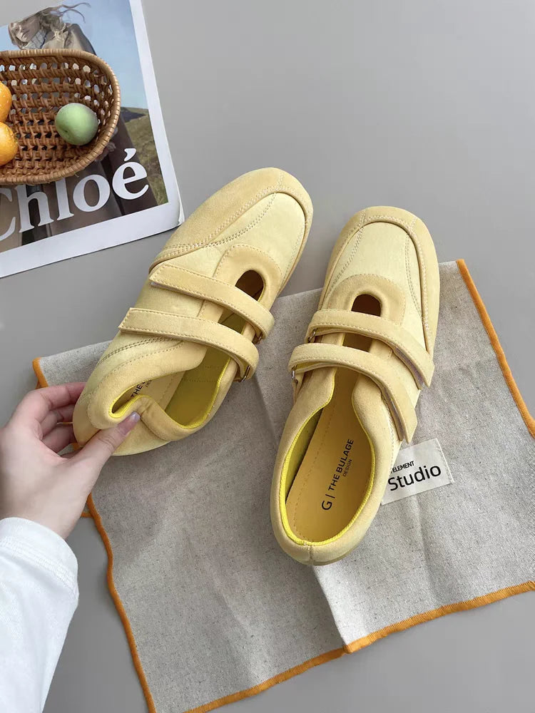 Flats Women's Sports Shoes Fashion Sneakers Casual Shallow Loafers Shoes Walking Ballet Shoes Trend Cozy Zapatillas De Mujer