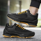 Men's Casual Sports Shoes Are Mainly Designed By The Brand, Featuring Original Anti-slip Flat Heels and Breathable Mesh Shoes