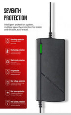 36V 48V 60V 72V Charger 2A 3A 5A Lithium Battery Pack 42 54.6 67.2 84V 10 13 16 20S DC EU Smart Intelligent Fast Charging Charge