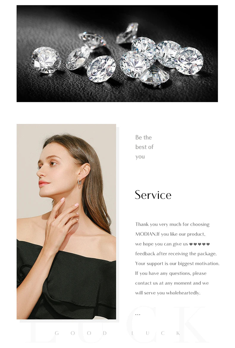 Modian Dazzling Hoop Earrings For Women Flower Cubic Zirconia Round Hoops Ear Fashion 925 Sterling Silver Fashion Jewelry Bijoux