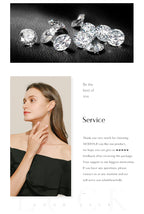 Modian Dazzling Hoop Earrings For Women Flower Cubic Zirconia Round Hoops Ear Fashion 925 Sterling Silver Fashion Jewelry Bijoux