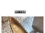 Women's Flat Shoes luxury woman shoes Leather Brand Rivet Flat Shoes Comfortable Casual Outdoor Pointed Toe Shallow Ladies shoes