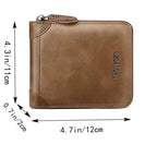 Men's and women's wallets are convenient to carry and can be stored in pocket bags or card holders. They are made of PU material