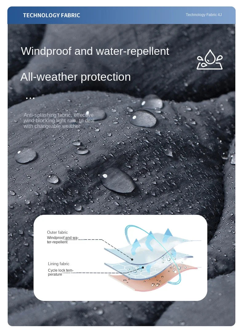 Winter Down Pants Men's Trendy Ski Waterproof Thick Fleece Warm Straight Cotton Trousers Women's Casual Cold-proof Padded Pants