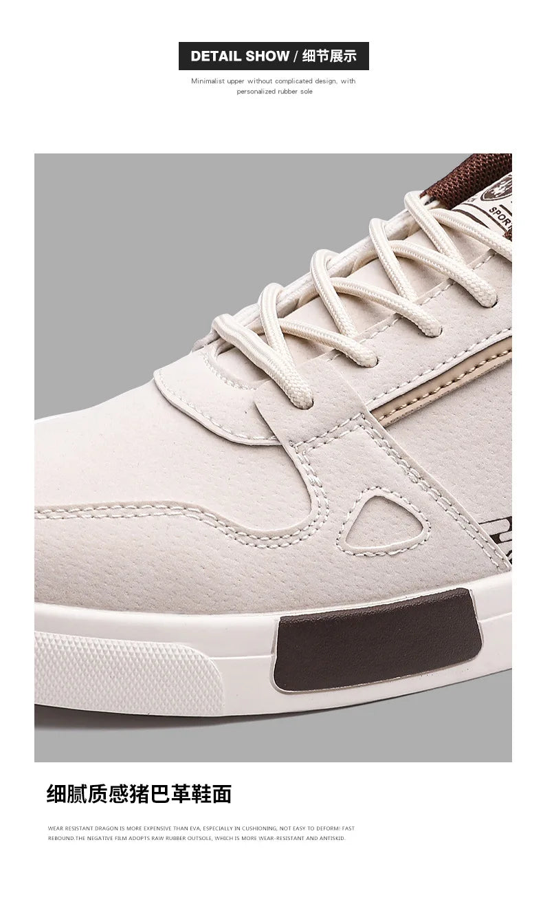 Men's Shoes  New Summer Men's Low Cut Men's Sneakers Waterproof Anti Slip Comfortable Wear-resistant Oversized Casual Shoes