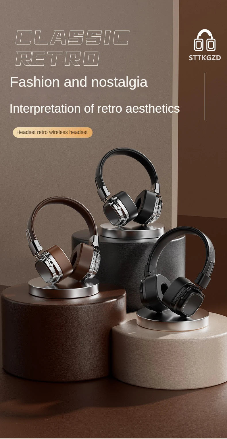 Head-mounted Headphones Wireless Bluetooth Earphones With Mic Headset Noise Cancelling Fone Gamer Stereo Sounds Free Shipping