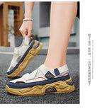 Summer Men Sandals Genuine Leather Mens Casual Shoes Outdoor Men Leather Sandals for Men Beach Shoes Roman mens Shoes