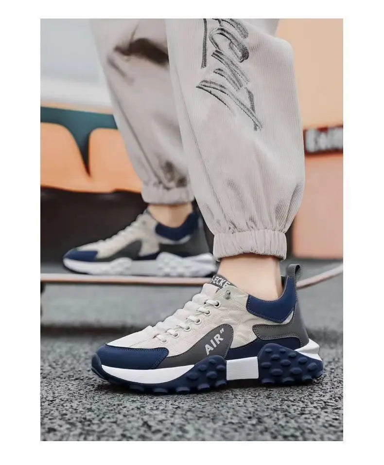 Men Sneakers Platform Men Shoes 2025 New Running Shoes for Men Luxury Brand Casual Vulcanized Shoes Comfortable Tenis Masculino