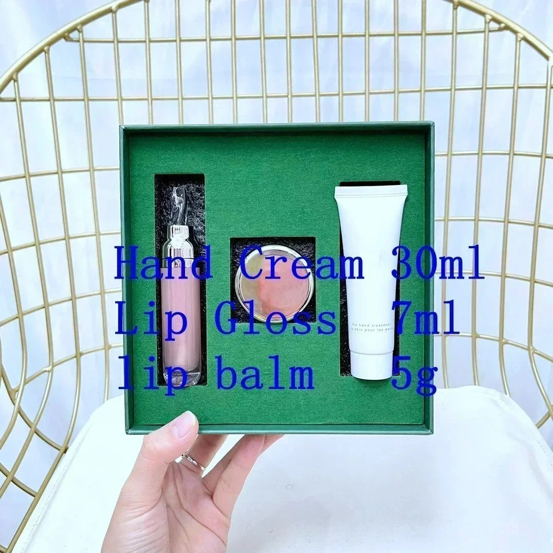 Makeup Lip Care Set Face Cream Moisturizing /Lip Oil/ Lip Balm/Hand Cream Cosmetics Moisturize