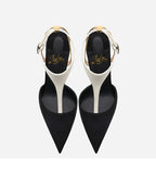 Women's Sandals Summer Pointed Toe Red Shiny Bottoms Stiletto High Heels Luxury Designer High Quality Pumps Elegant Woman Shoes