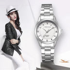 Watches Women Luxury Stainless Steel Wristwatches Analog Luminous Quartz Clock Watch Women's Relogio Feminino часы женские