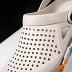 Slippers for men in summer, wearing breathable sandals outside the head, outdoor cooldown, anti slip beach, straight drag