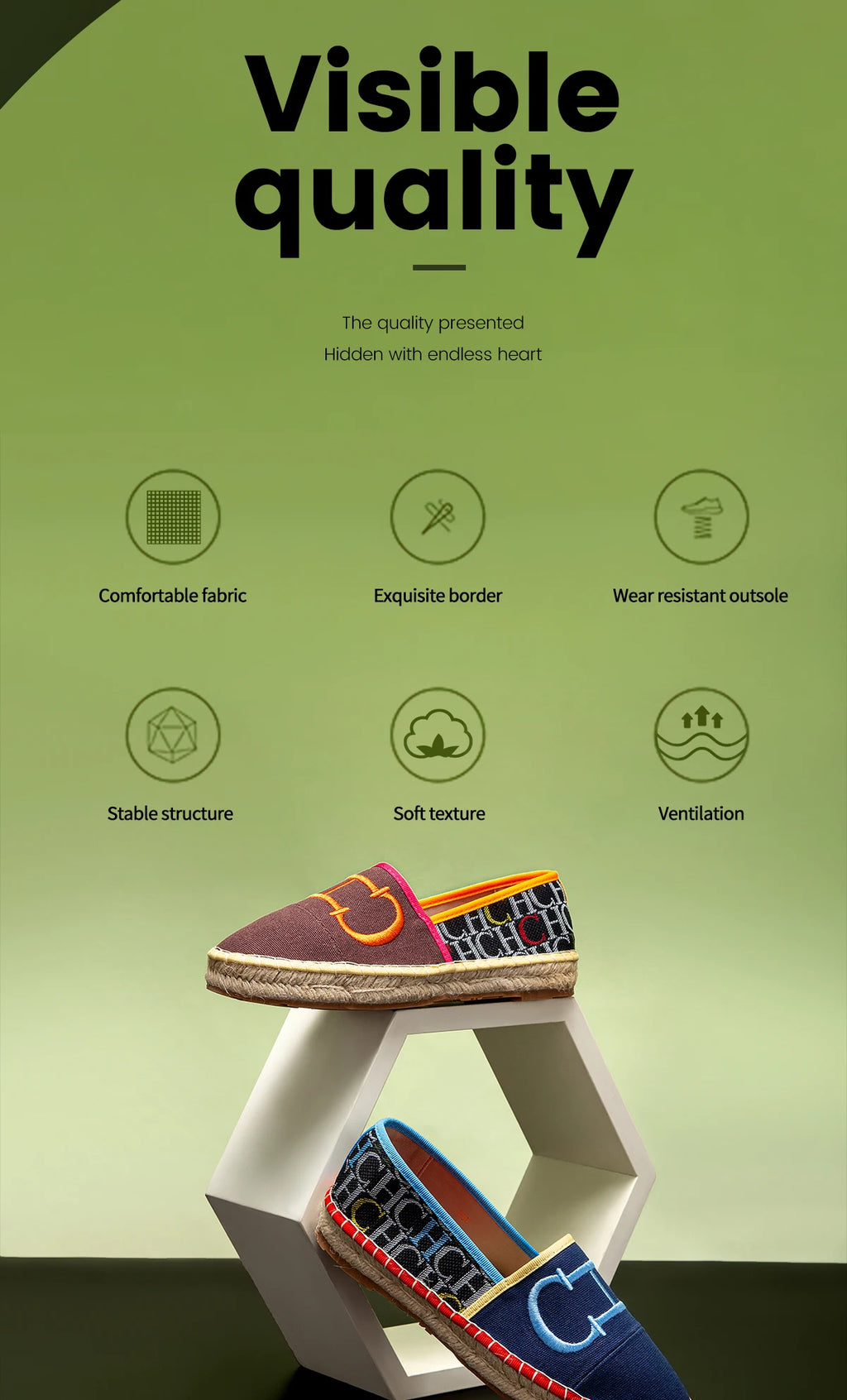 Women's Flats Letter Print Design Versatile Woman's Fisherman Shoes Loafers