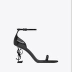Heels Women New Design Metal Heel Patent Leather Banquet High Heel Sandals Elegant Sexy Women's High Heels Zapatos De Mujer