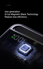 2024 New High quality aluminum alloy Power Banks Backup Battery Macsafe Powerbank Magnetic Wireless Phone Charger