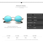 Steampunk Sunglasses For Men Women Round Frame Driving Outdoor Sports UV400 Sun Glasses Fashion Trend Retro Male Female Eyewear