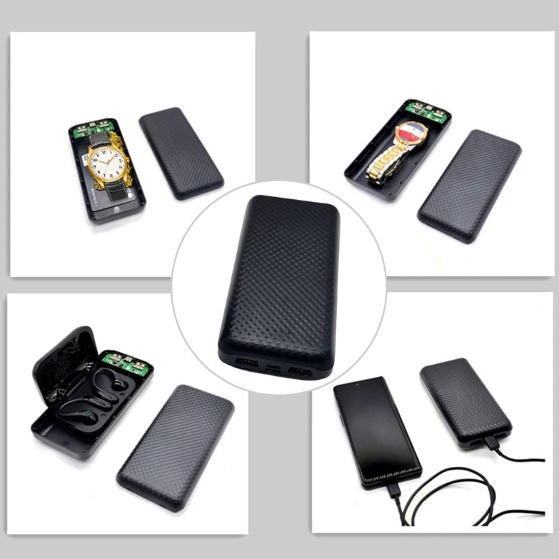 Discreet Power Banks Storage Box for Hiding Valuables Secret Stash Compartment for Money and Jewelry Currency Safe