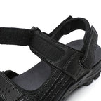 Men's New Fashion Open-Toe Casual Men's Summer Sandals Adjustable Non-Slip Comfortable Soft-Soled Beach Shoes Suitable for All S