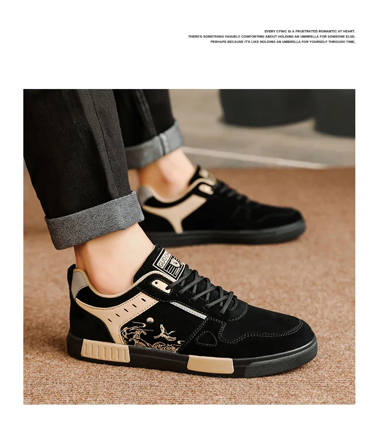 Men's Shoes  New Summer Men's Low Cut Men's Sneakers Waterproof Anti Slip Comfortable Wear-resistant Oversized Casual Shoes