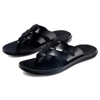 Men's High Quality Sandals Summer Men Shoes Breathable Walking Beach Slippers Outdoor Sandals Casual Fashion Male Filp Flops