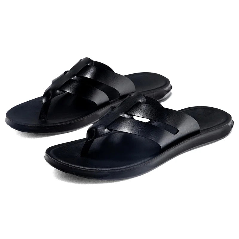 Men's High Quality Sandals Summer Men Shoes Breathable Walking Beach Slippers Outdoor Sandals Casual Fashion Male Filp Flops