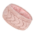 Winter Knitted Inner Layer with Velvet Windproof and Keepwarm Headband