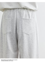 Men's American Fashion Casual Pants 2025 Summer New Style Solid Color Loose Drag Sweatpants Sports Straight Trousers Men's Wear