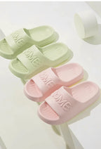 Slippers Woman  Cute Home Bear 2025 Summer Beach Slides Indoor Soft Sole Non Slip Eva Sandals Men Male Flip Flops Shower Shoes