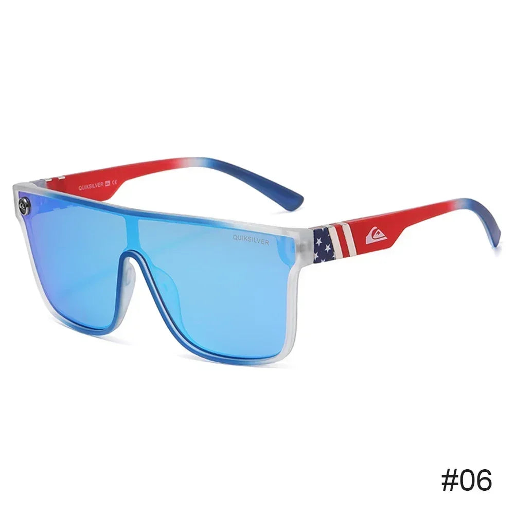 Fashion Sunglasses Men Women Outdoor Large Frame Oversized Sports Goggle Wholesale Beach Sun Glasses Colorful Uv400