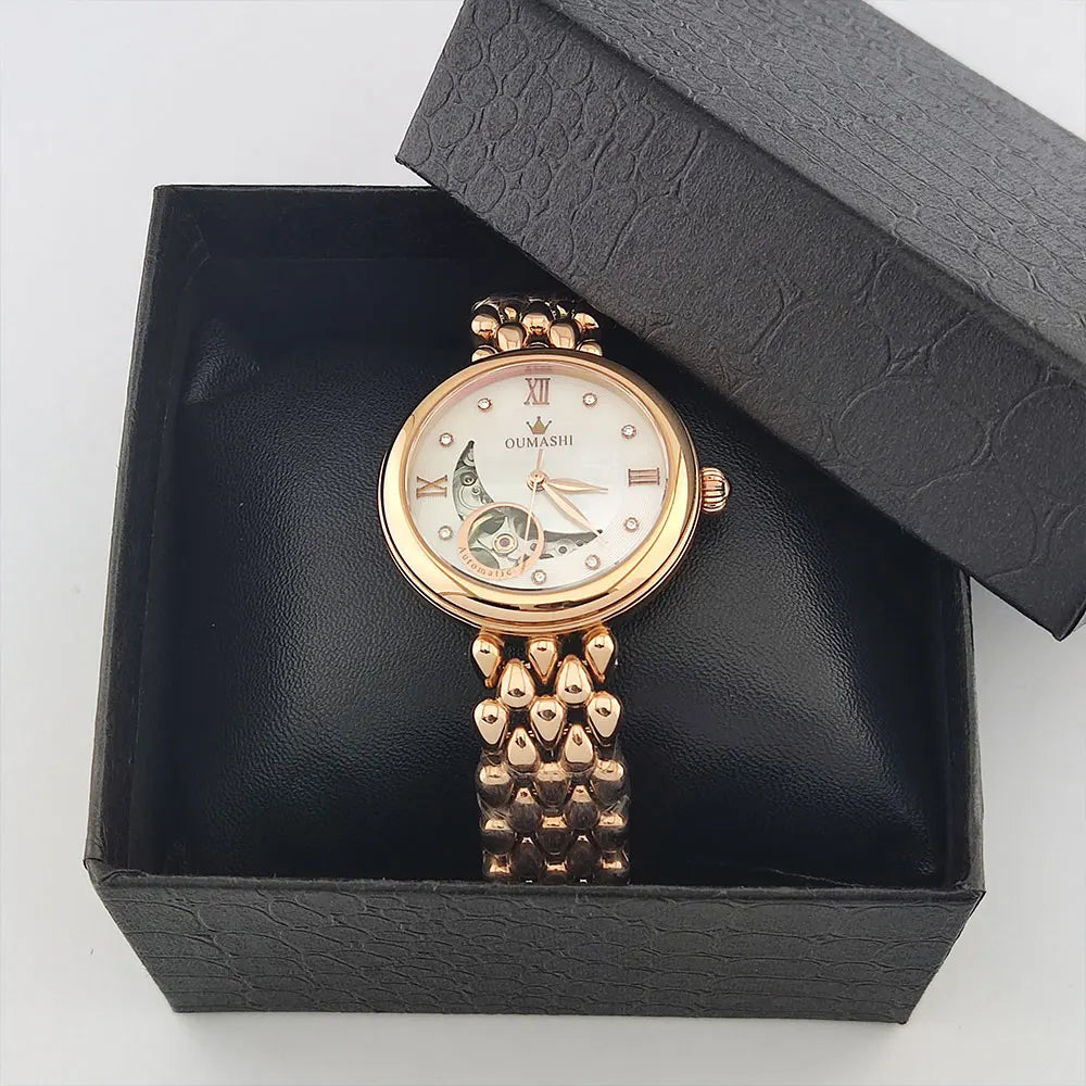 Women's Wristwatch Luxury 82s0 Watch For Women Mechanical watch Ladies Elegant Gift Waterproof 5ATM Clock Reloj 82S0 movement