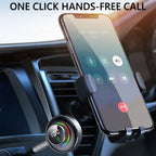 Handsfree Calling Car Kit Bluetooth Wireless Receiver 3.5mm Aux Wireless Music Receiver Support Connecting 2 Devices Car Adapter